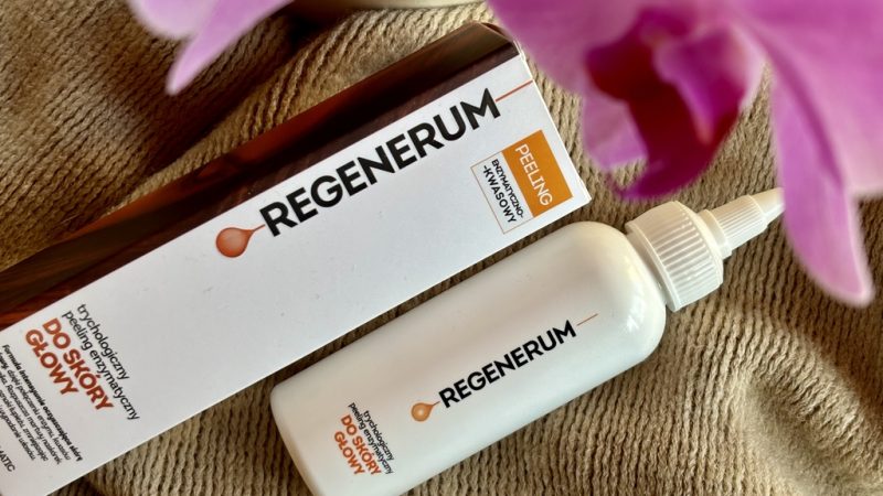 REGENERUM – trychologiczny peeling enzymatyczny do skóry głowy