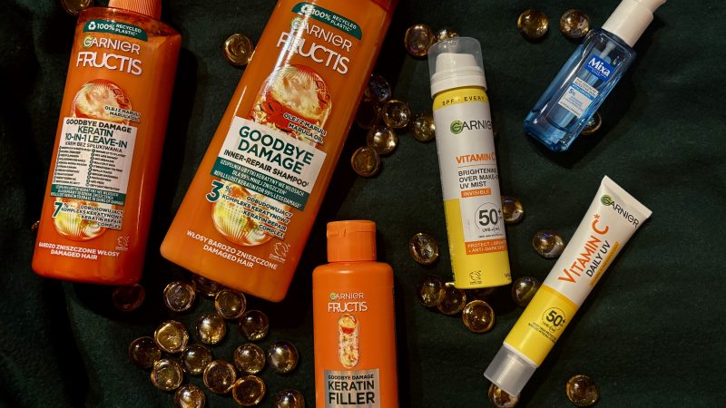 ✨ Letni ratunek dla skóry i włosów – Garnier i Mixa