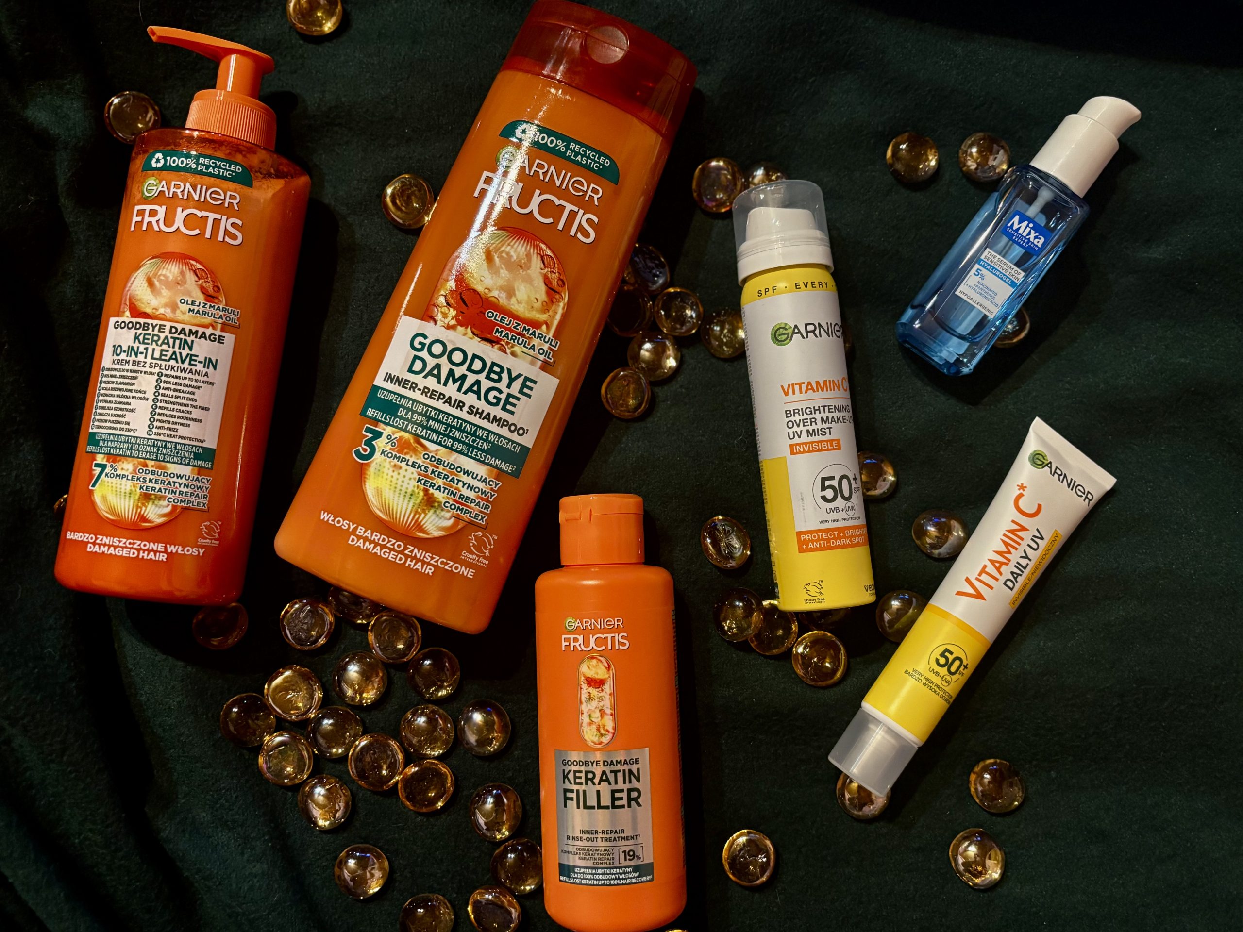 ✨ Letni ratunek dla skóry i włosów – Garnier i Mixa