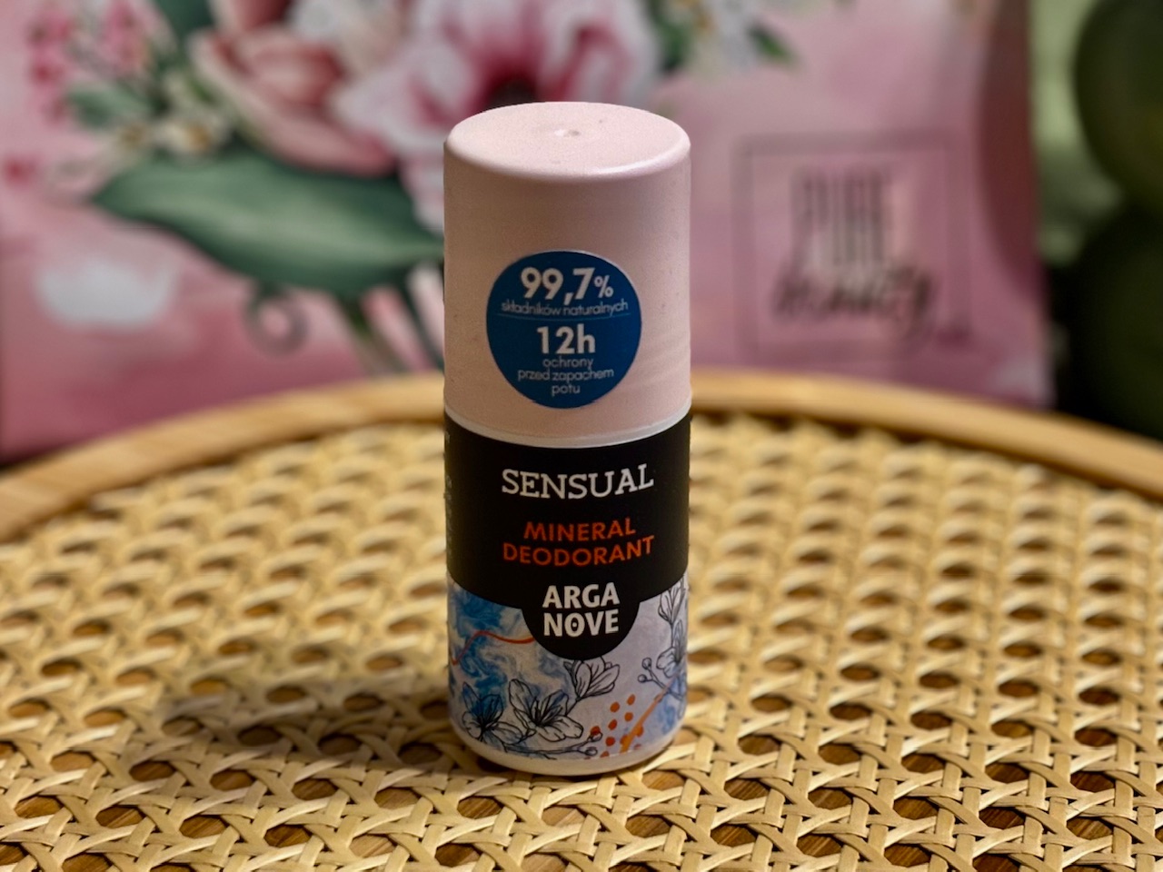 ARGANOVE – dezodorant mineralny ałunowy sensualny roll-on