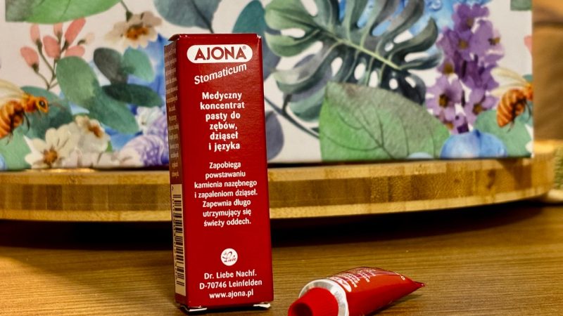 Ajona Stomaticum – skoncentrowana pielęgnacja jamy ustnej w niewielkiej tubce!